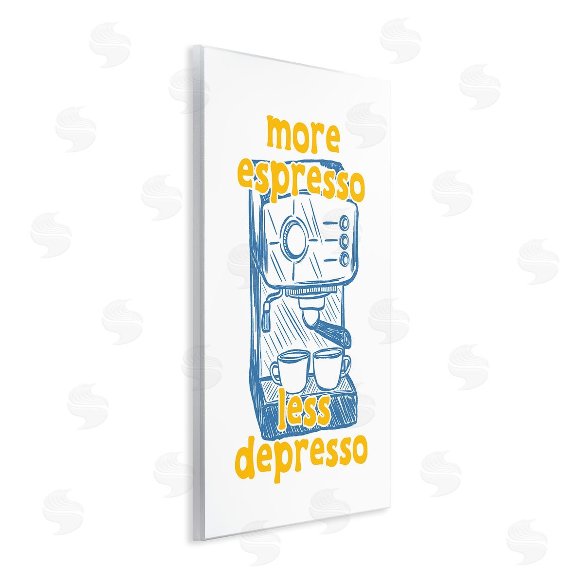 JJ Design House LLC More Espresso Minimal Coffee Canvas Wall Art Print