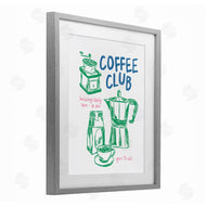 JJ Design House LLC | Coffee Club Green & Blue