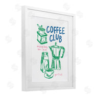 JJ Design House LLC | Coffee Club Green & Blue