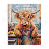 Nina Blue | Kitchen Time Chef Cow