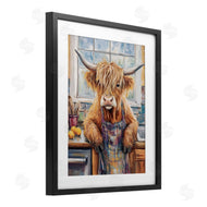 Nina Blue | Kitchen Time Chef Cow