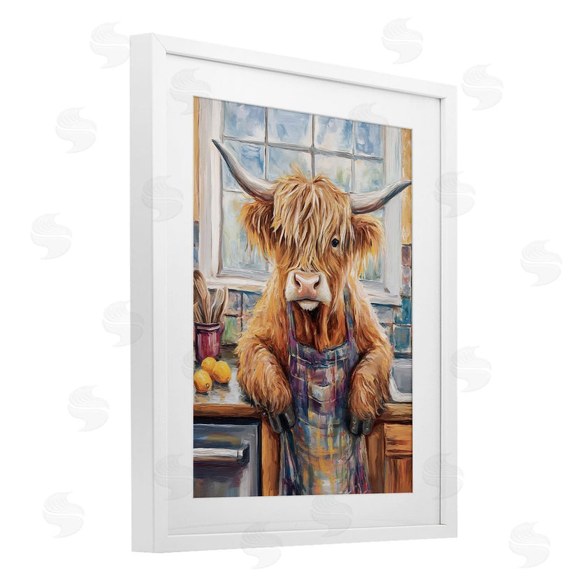 Nina Blue | Kitchen Time Chef Cow