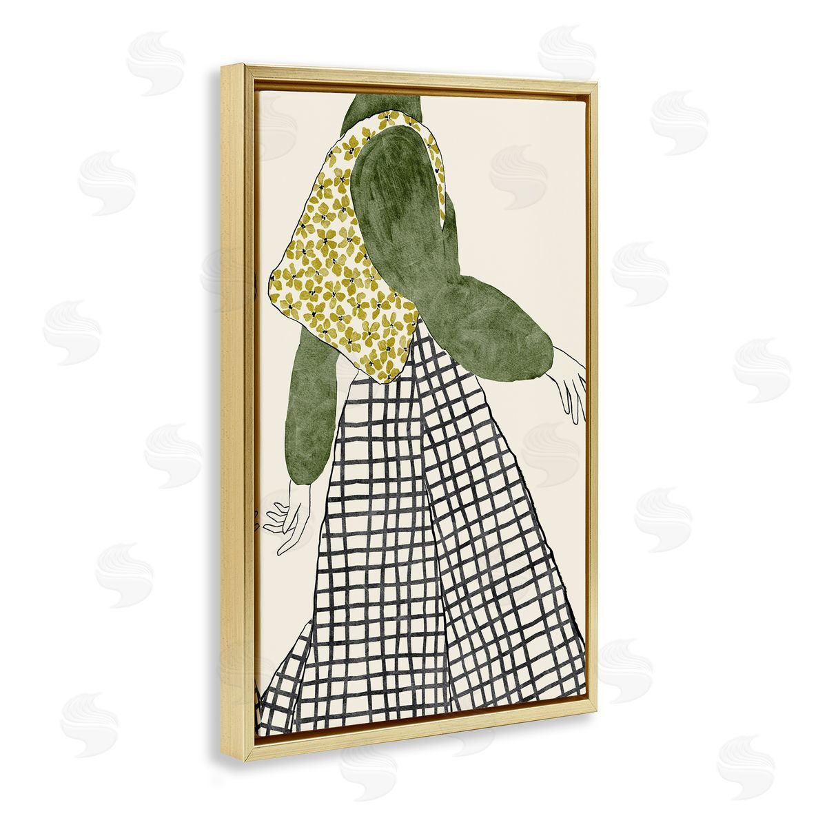 JJ Design House LLC Minimal Fashion Outfit Canvas Wall Art Print