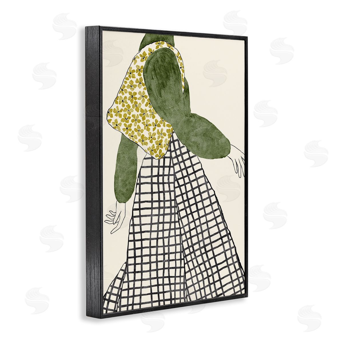 JJ Design House LLC Minimal Fashion Outfit Canvas Wall Art Print