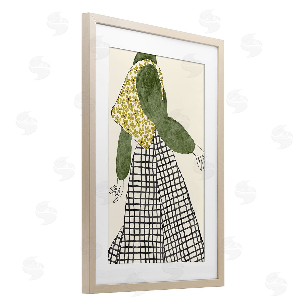 JJ Design House LLC Minimal Fashion Outfit Canvas Wall Art Print