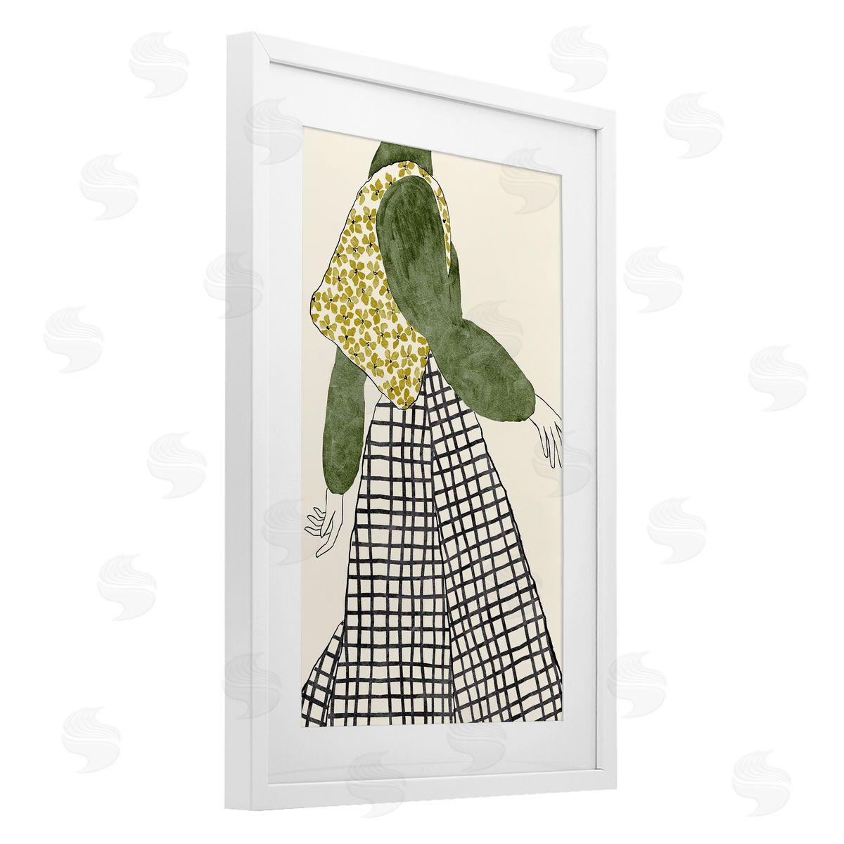JJ Design House LLC Minimal Fashion Outfit Canvas Wall Art Print