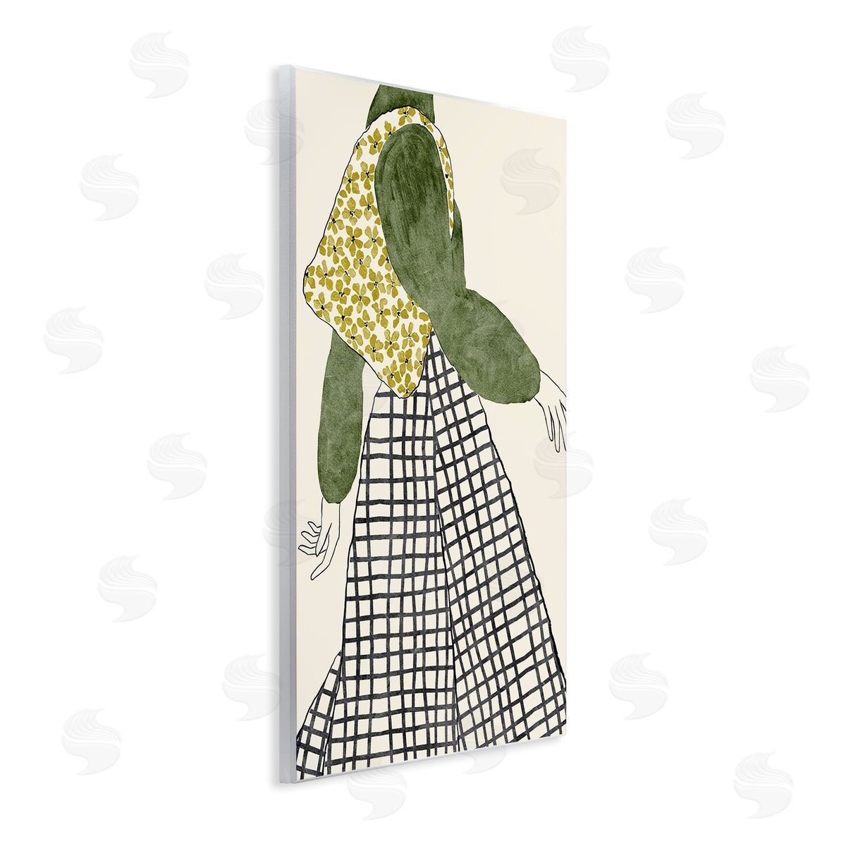JJ Design House LLC Minimal Fashion Outfit Canvas Wall Art Print