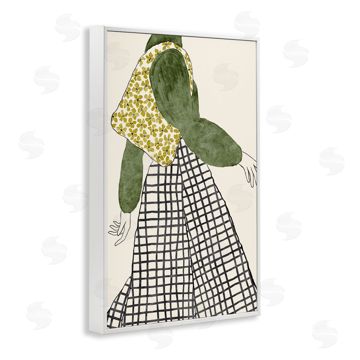 JJ Design House LLC Minimal Fashion Outfit Canvas Wall Art Print