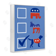 Jedco Brands, Inc. | Patriotic Dog Voting Election