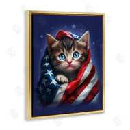 Jim Baldwin | Patriotic Kitten Flag