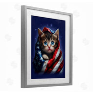 Jim Baldwin | Patriotic Kitten Flag
