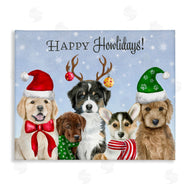 Brett Blumenthal | Happy Howlidays Seasonal Puppies