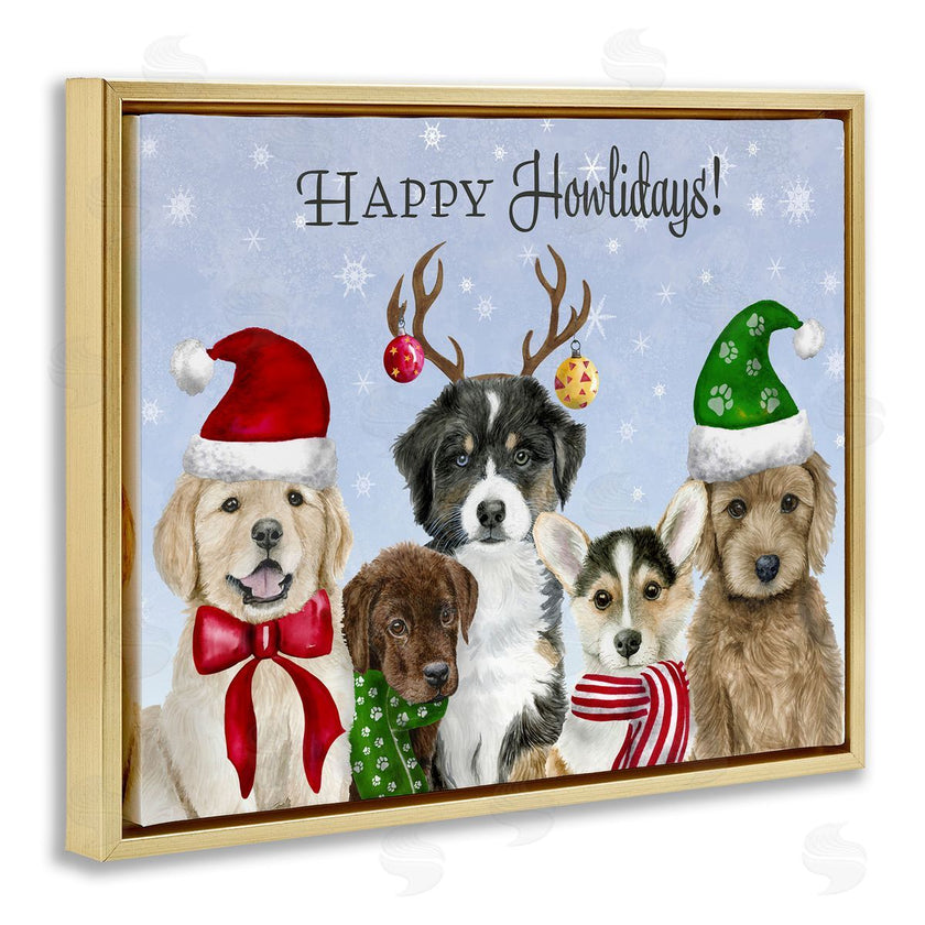 Brett Blumenthal | Happy Howlidays Seasonal Puppies