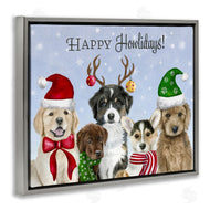 Brett Blumenthal | Happy Howlidays Seasonal Puppies