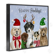 Brett Blumenthal | Happy Howlidays Seasonal Puppies
