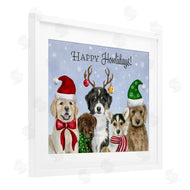 Brett Blumenthal | Happy Howlidays Seasonal Puppies