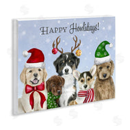 Brett Blumenthal | Happy Howlidays Seasonal Puppies