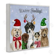 Brett Blumenthal | Happy Howlidays Seasonal Puppies