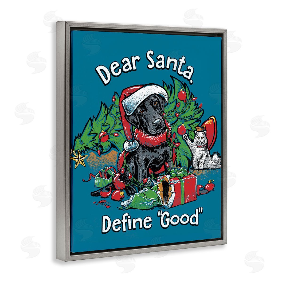 Jedco Brands, Inc. Define Good Vintage Puppy Canvas Wall Art Print