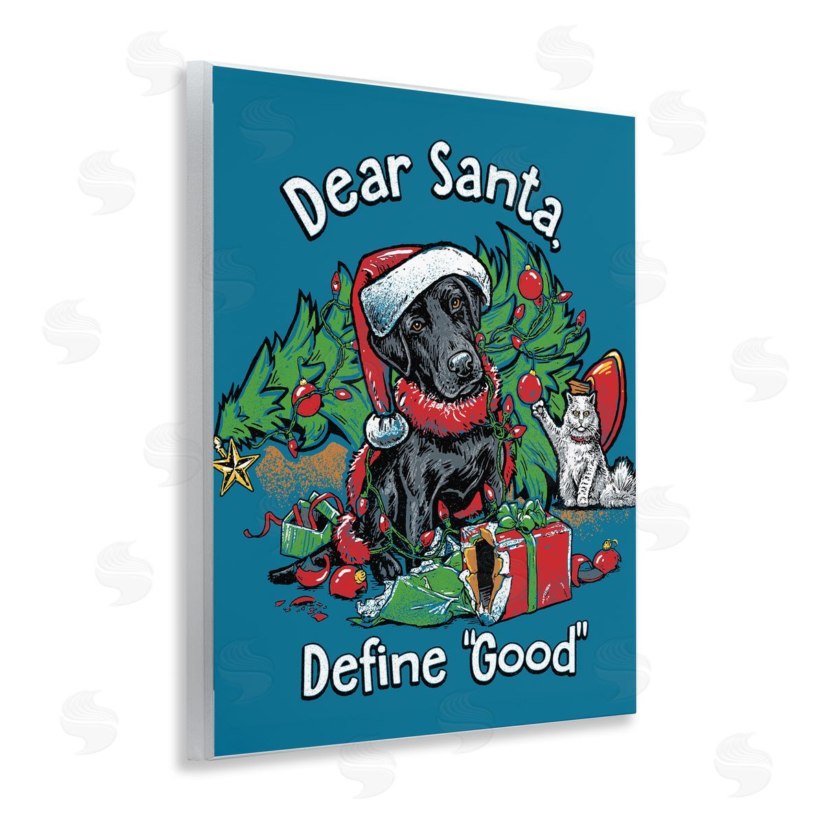 Jedco Brands, Inc. Define Good Vintage Puppy Canvas Wall Art Print