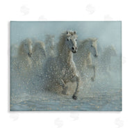 Collin Bogle | Running Wild Horses Splashing