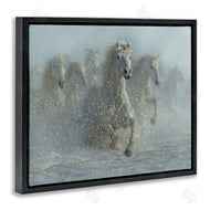 Collin Bogle | Running Wild Horses Splashing