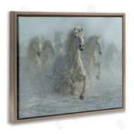 Collin Bogle | Running Wild Horses Splashing