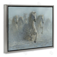 Collin Bogle | Running Wild Horses Splashing