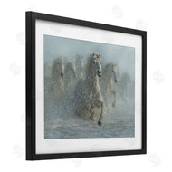 Collin Bogle | Running Wild Horses Splashing