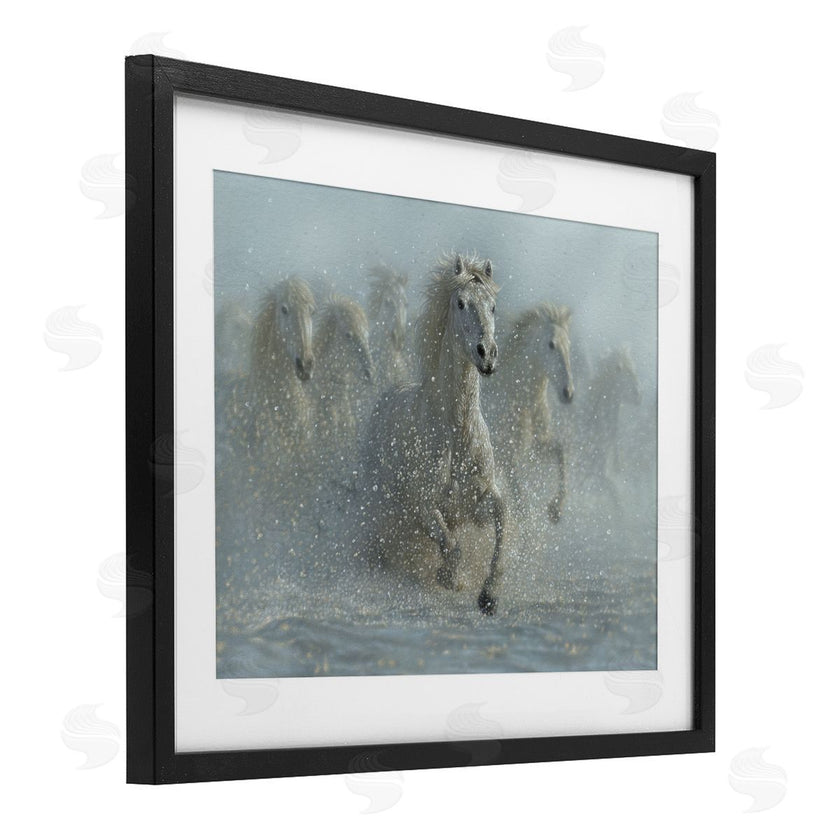 Collin Bogle | Running Wild Horses Splashing