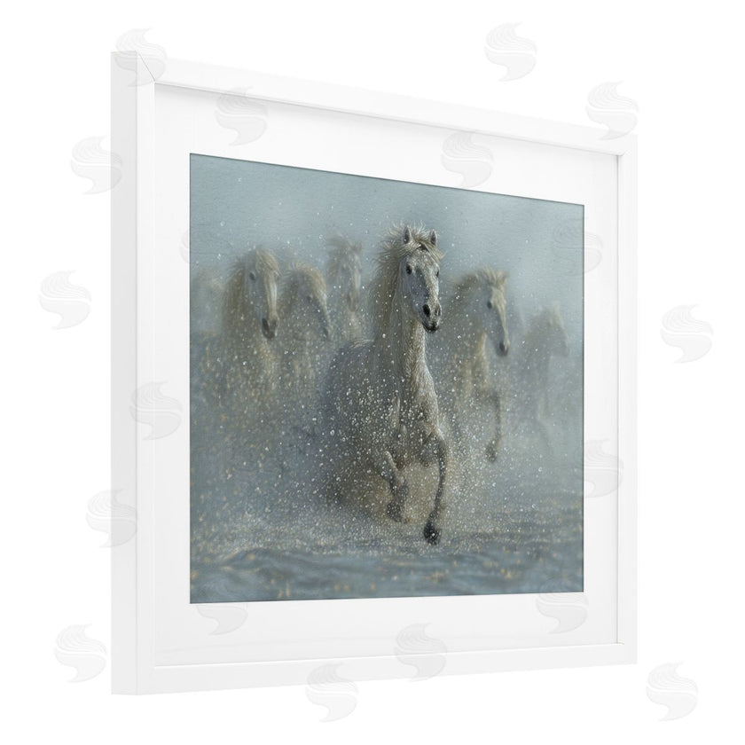 Collin Bogle | Running Wild Horses Splashing