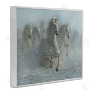 Collin Bogle | Running Wild Horses Splashing
