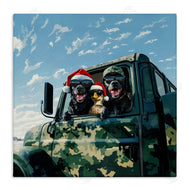 Jim Baldwin | Santa Dogs & Duck