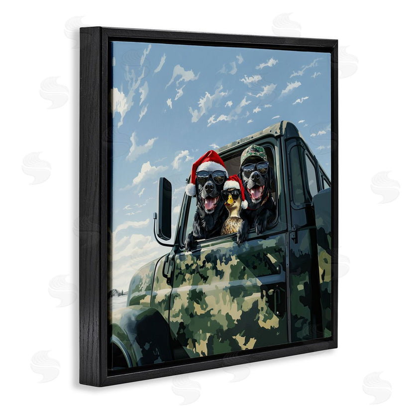 Jim Baldwin | Santa Dogs & Duck