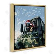 Jim Baldwin | Santa Dogs & Duck