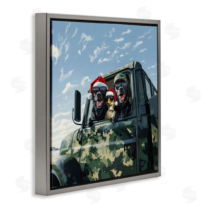 Jim Baldwin | Santa Dogs & Duck