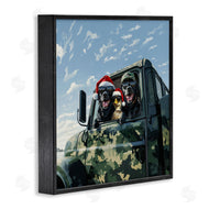 Jim Baldwin | Santa Dogs & Duck