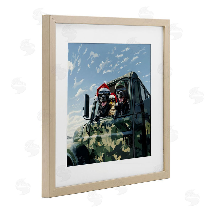 Jim Baldwin | Santa Dogs & Duck