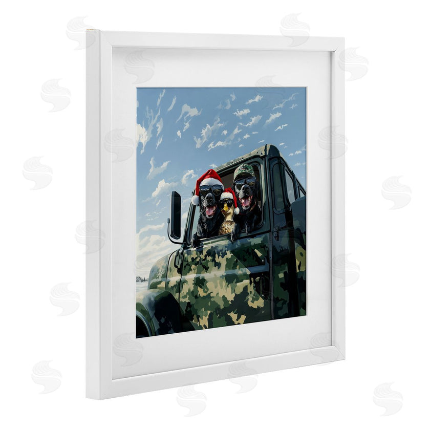 Jim Baldwin | Santa Dogs & Duck