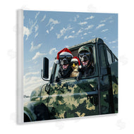 Jim Baldwin | Santa Dogs & Duck