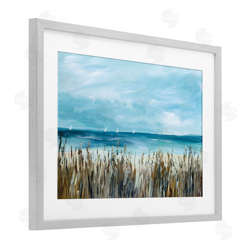 Georgie Harrison | Sea Grasses & Distant Boats