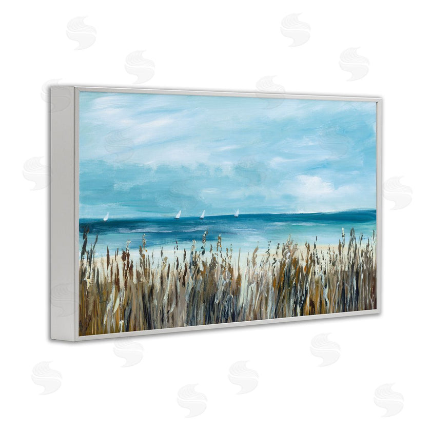 Georgie Harrison | Sea Grasses & Distant Boats