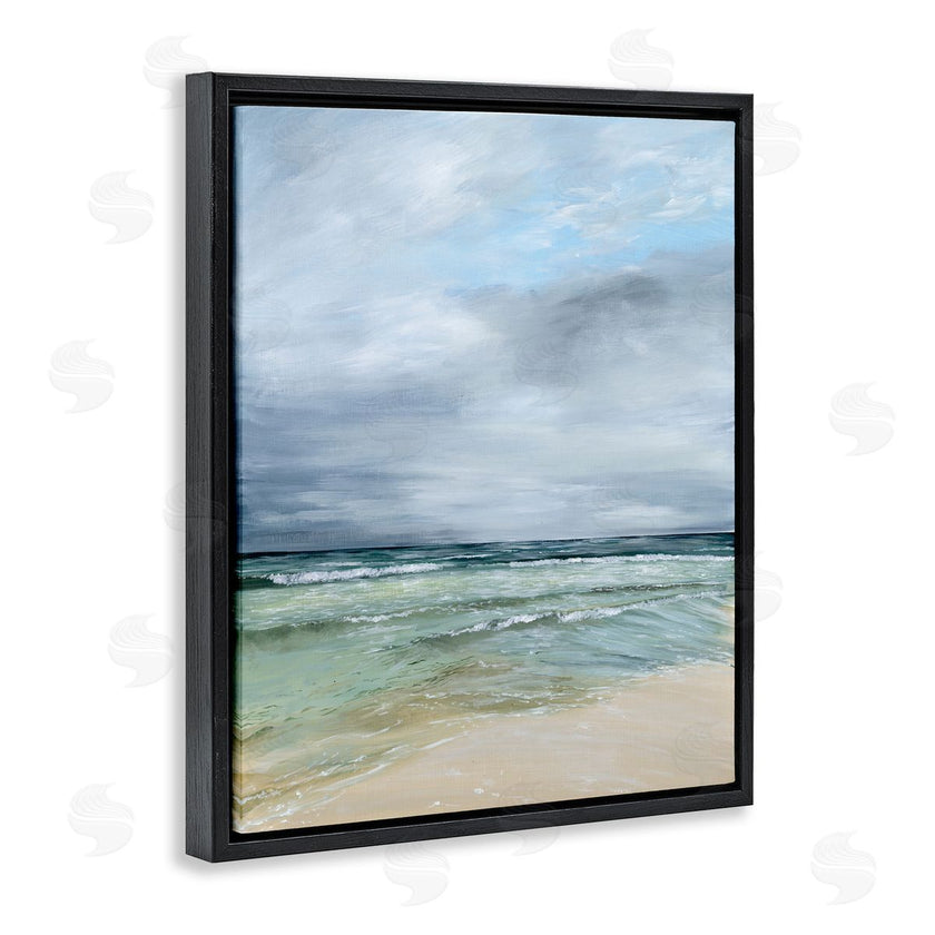 Georgie Harrison | Calm Waves under Cloudy Sky