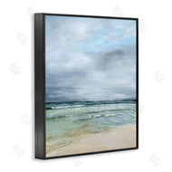 Georgie Harrison | Calm Waves under Cloudy Sky