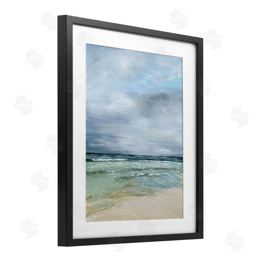 Georgie Harrison | Calm Waves under Cloudy Sky