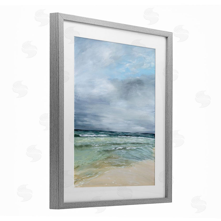 Georgie Harrison | Calm Waves under Cloudy Sky