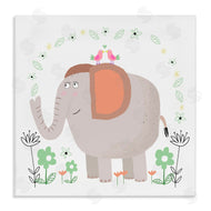 Carla Daly | Floral Baby Elephant Illustration