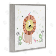 Carla Daly | Floral Baby Lion Illustration