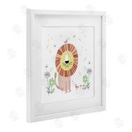 Carla Daly | Floral Baby Lion Illustration