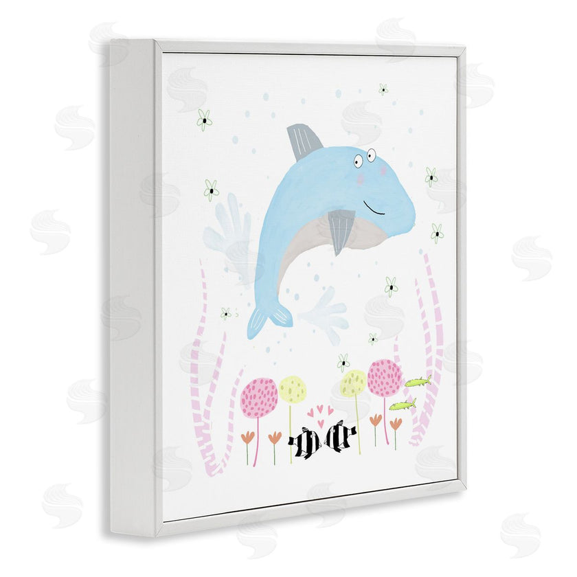 Carla Daly | Baby Dolphin & Flowers
